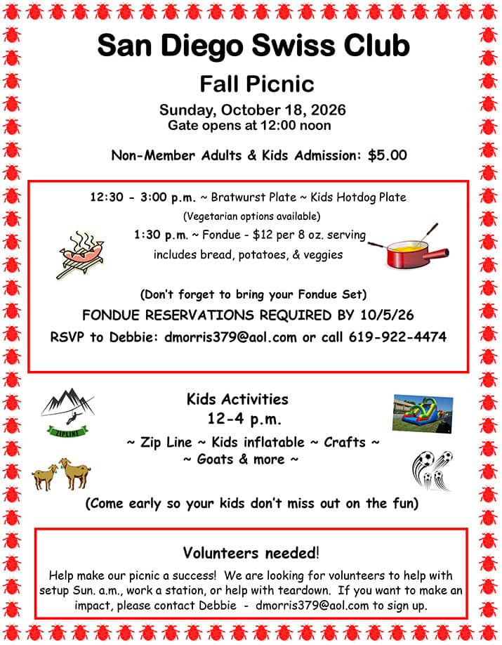 upcoming event